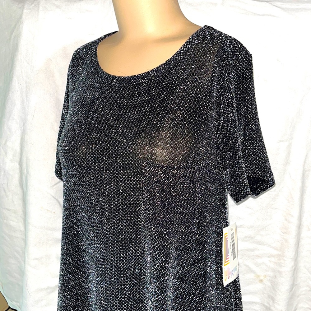 Black and silver Elegant Carly
